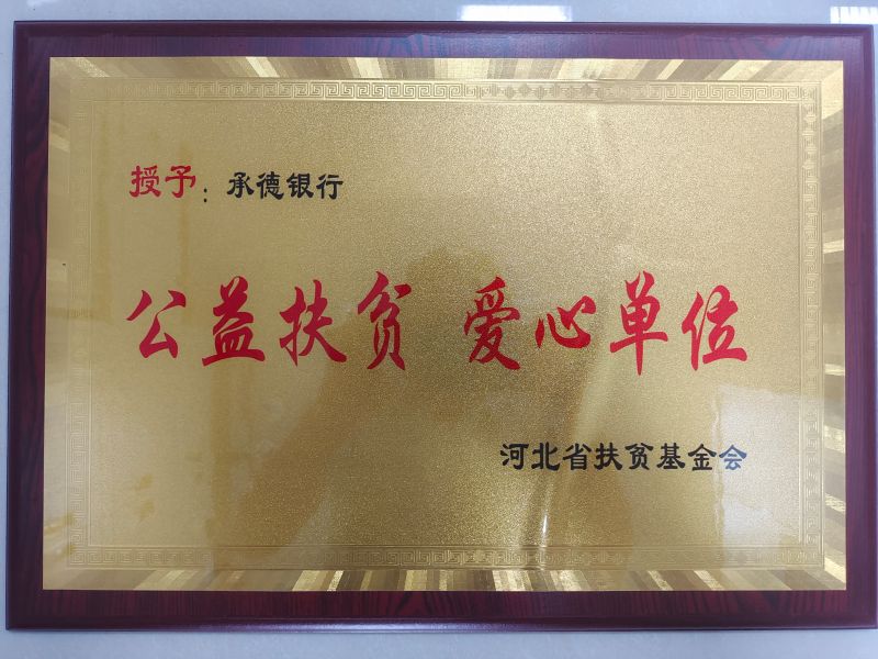 公益扶贫 爱心单位